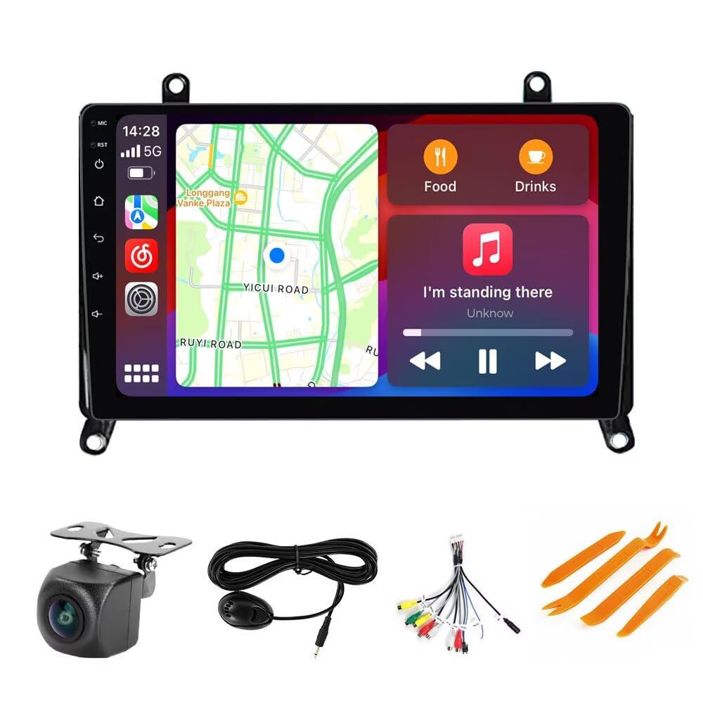 Amazon.com: Radio for Toyota Hiace 2019-2025 2G+64G, Biorunn 9